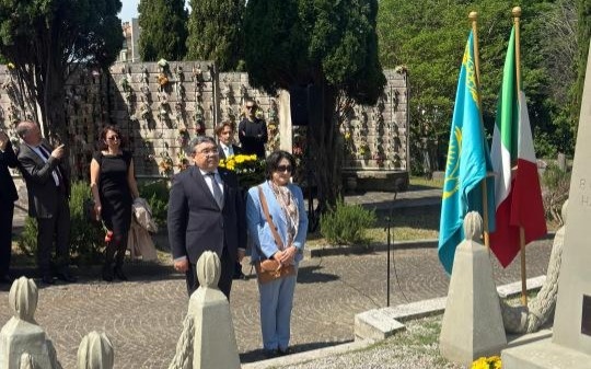 Italy pays tribute to Kazakh soldiers who fell liberating northern regions