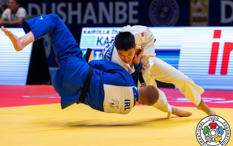 Екі қазақстандық дзюдошы елордадағы Grand Slam турнирінің жартылай финалына өтті
