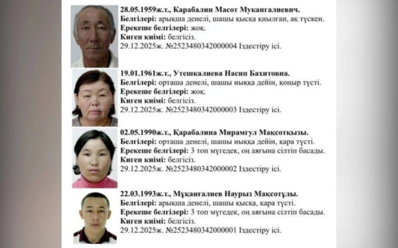 Убийство семьи в Атырау: расследование завершено, дело направят в суд в мае