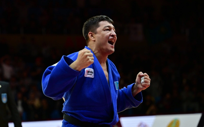 Дзюдошы Марат Байқамуров елордадағы Grand Slam турнирінде алтын медаль жеңіп алды