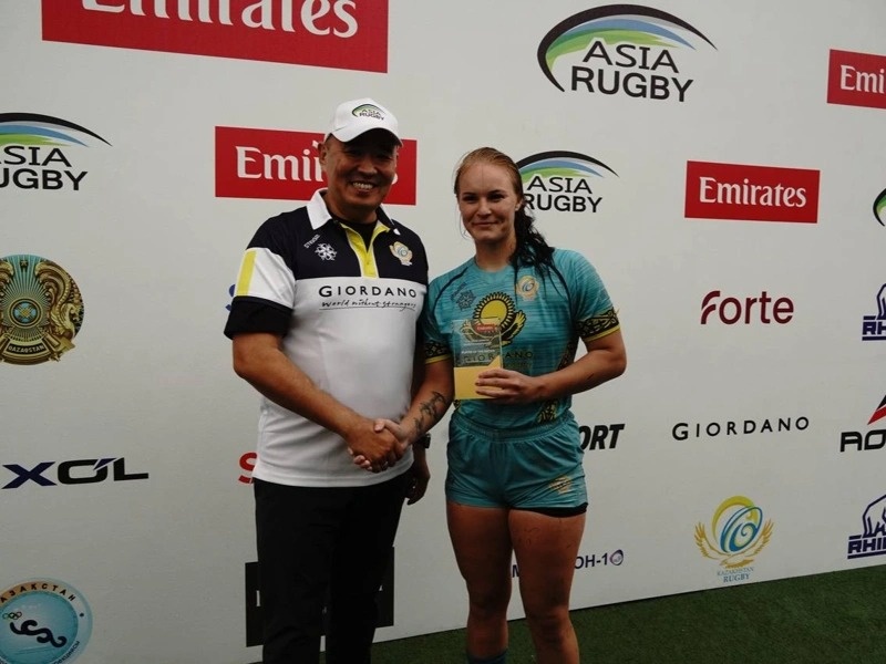 Kazakhstan women&rsquo;s rugby team claims silver at Asian Championships in Almaty