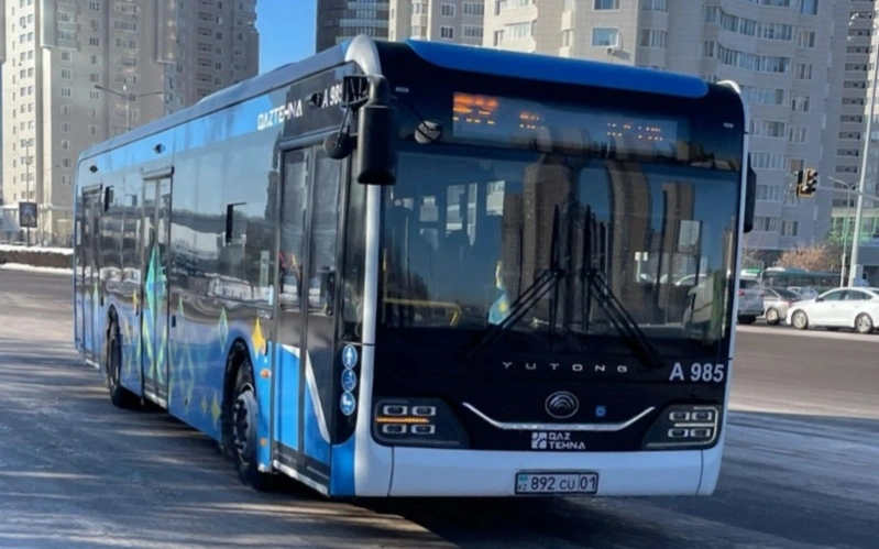 Шесть автобусных маршрутов изменили движение в Астане
