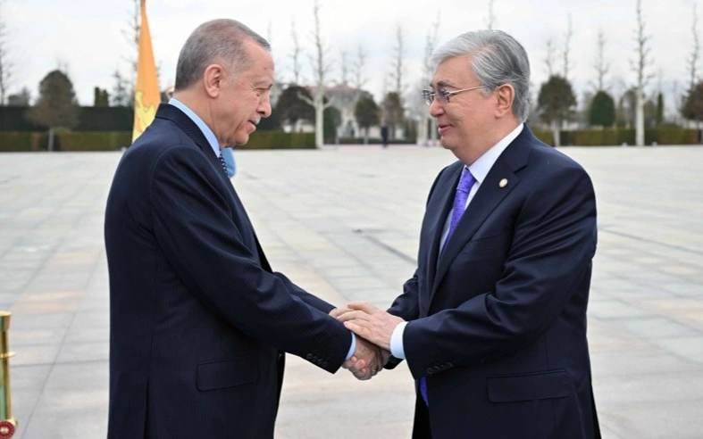 Kazakhstan, Kassym-Jomart Tokayev, Türkiye, Recep Tayyip Erdoğan, Turkey