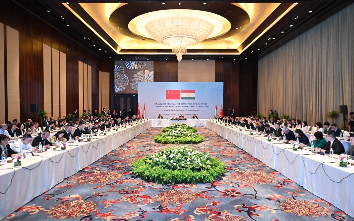 Tajikistan and China sign agreements up to $8 bln