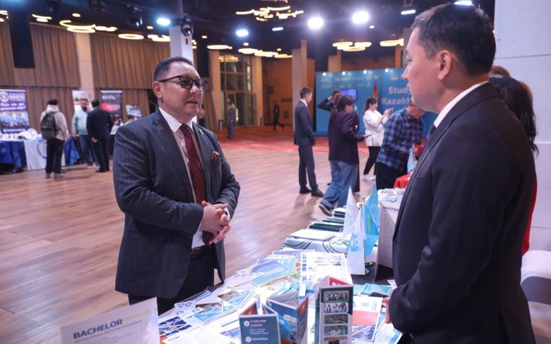 Kazakhstan showcases educational programs at Study in Kazakhstan exhibition in Mongolia
