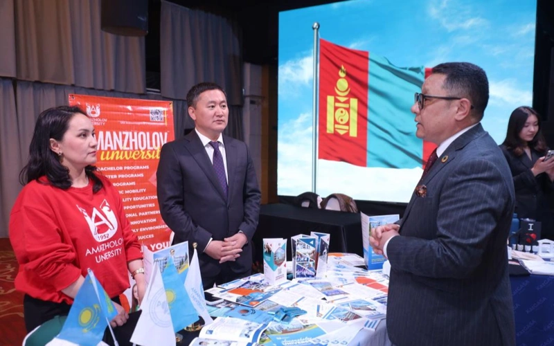 Kazakhstan showcases educational programs at Study in Kazakhstan exhibition in Mongolia