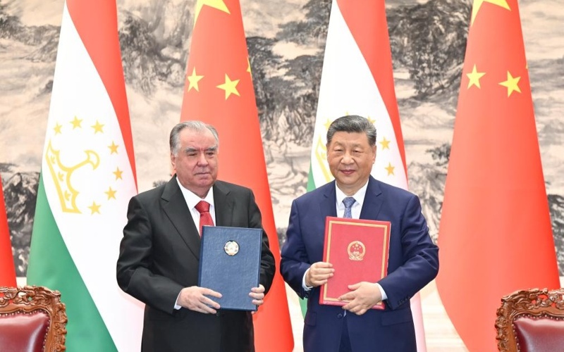 China, Tajikistan sign Treaty on Permanent Good-Neighborliness, Friendship and Cooperation
