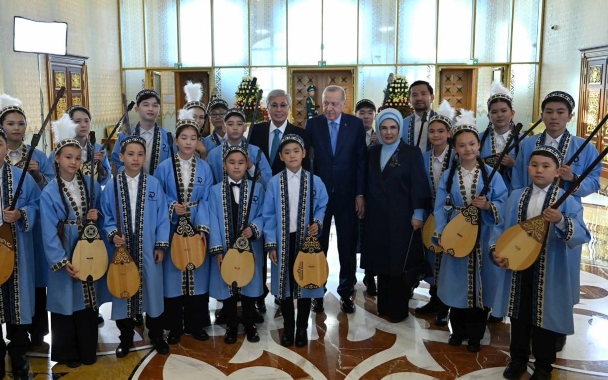 Касым-Жомарт Токаев встретил Реджепа Тайипа Эрдогана 