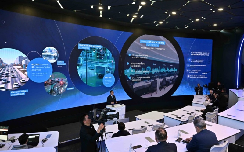 Presidents of Kazakhstan and Türkiye visit International AI Center in Astana Presidents of Kazakhstan and Türkiye visit International AI Center in Astana