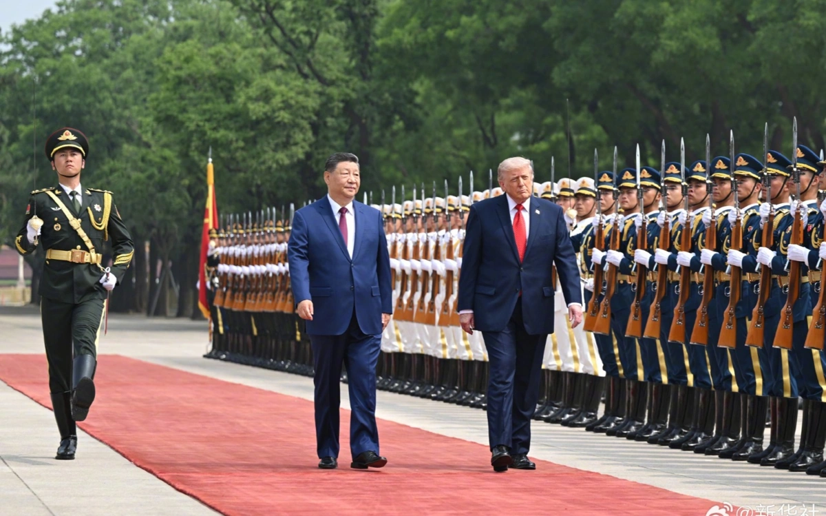 Си Цзиньпин мен Дональд Трамп Бейжіңде келіссөз жүргізді