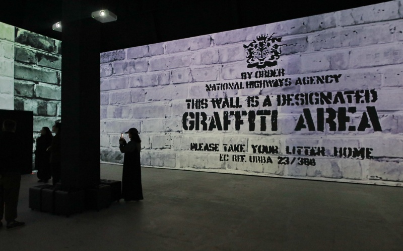 Banksy, Astana, art, culture, street artist, gallery