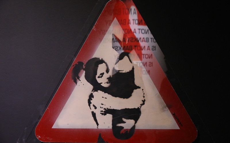 Banksy, Astana, art, culture, street artist, gallery