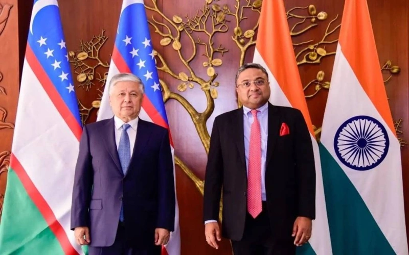 Uzbekistan, India discuss expanding strategic partnership 