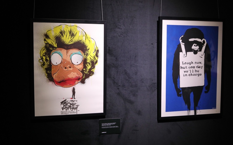 Banksy, Astana, art, culture, street artist, gallery