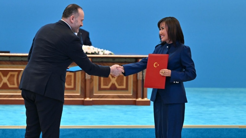Kazakhstan and T&uuml;rkiye sign 14 documents