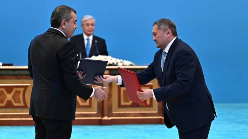 Kazakhstan and T&uuml;rkiye sign 14 documents