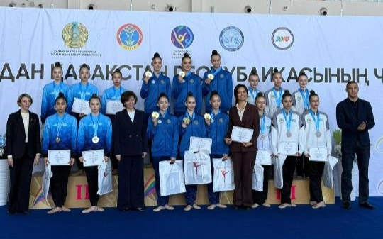Астаналық гимнастшылар ел чемпионатында үздік атанды