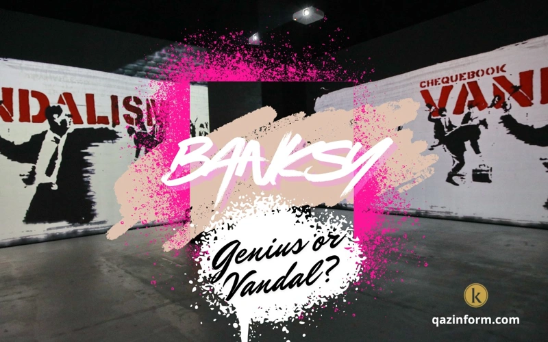 Banksy, Astana, art, culture, street artist, gallery