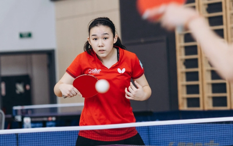 Kazakhstan’s Bekmukhambetova wins gold at international table tennis event in Tashkent
