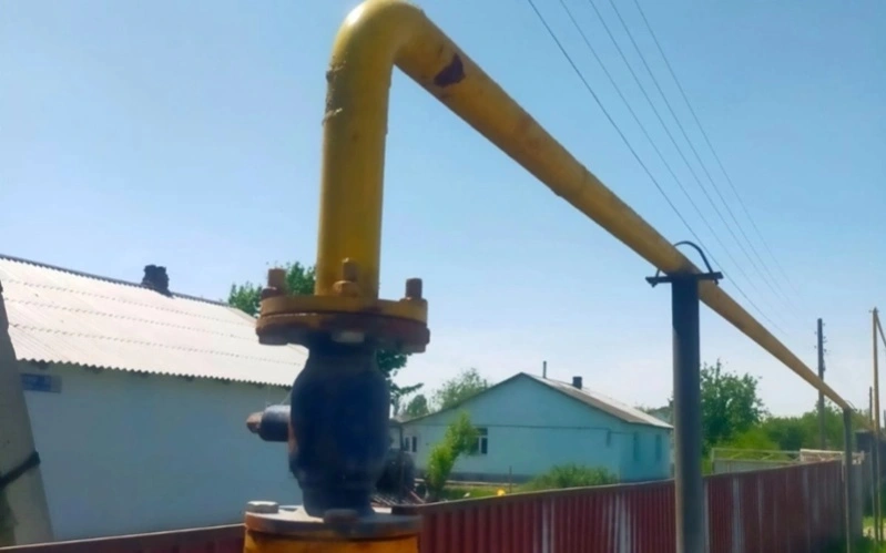 Жители пожаловались на качество нового газопровода в Туркестанской области