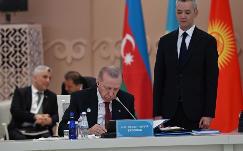 OTS heads of state sign Turkistan Declaration OTS heads of state sign Turkistan Declaration