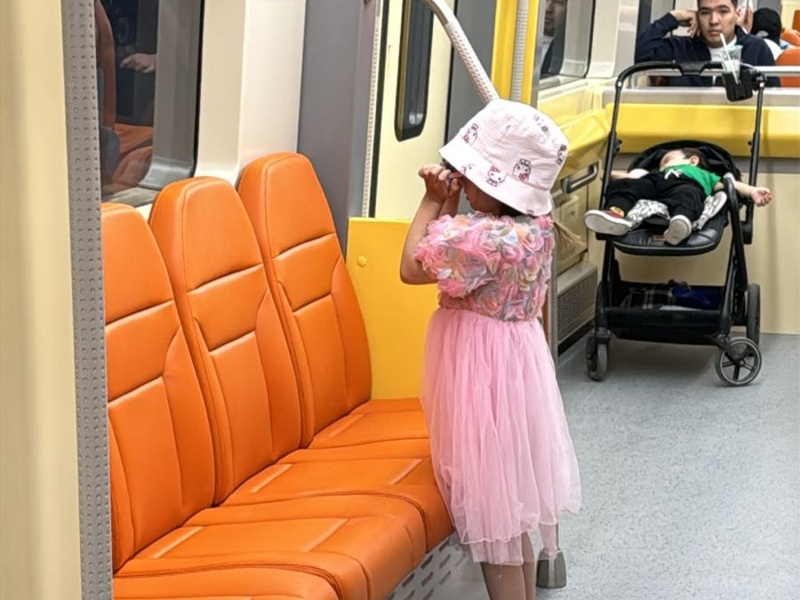 Residents flock to take rides as LRT services begin in Astana