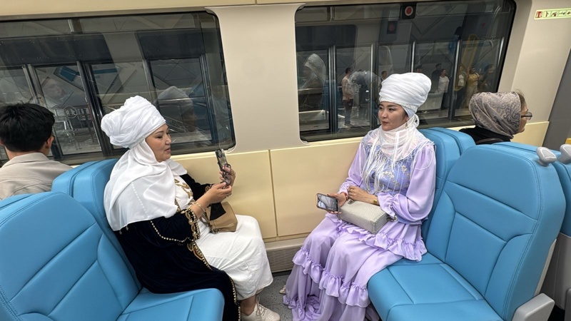 Residents flock to take rides as LRT services begin in Astana