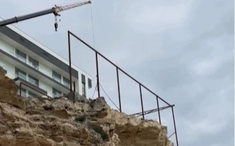 Ақтауда теңіз жағалауында заңсыз құрылыс анықталды
