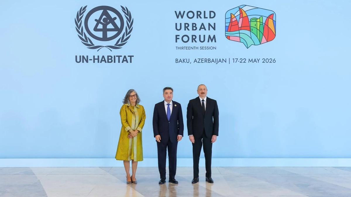 Олжас Бектенов Бакуде өткен World Urban Forum сессиясына қатысты