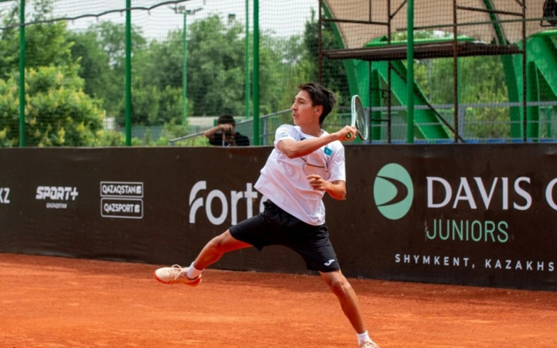 unior Davis Cup: казахстанские юниоры стартовали с уверенной победы над Туркменистаном
