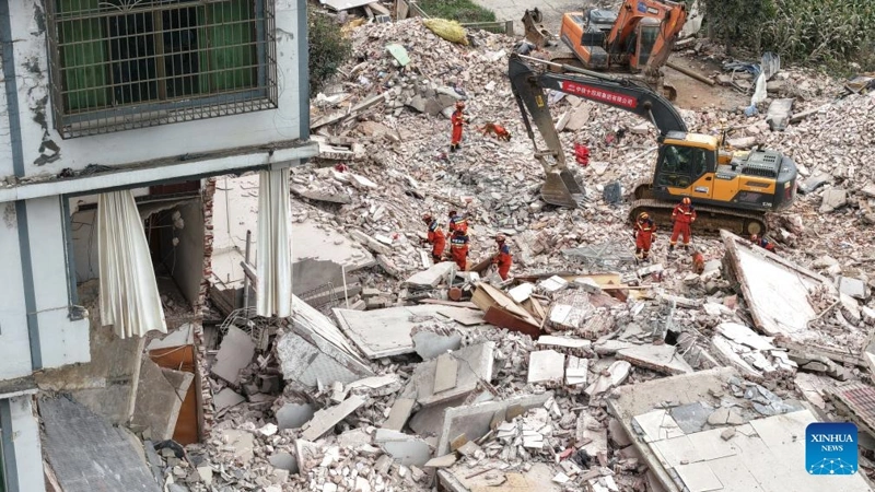 2 dead, 1 rescued after 5.2-magnitude quake hits south China's Guangxi