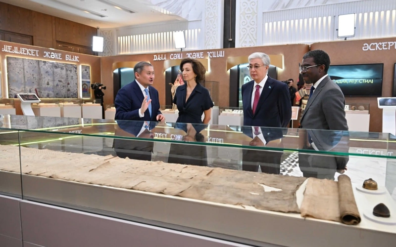 Kassym-Jomart Tokayev views Golden Horde heritage exhibition
