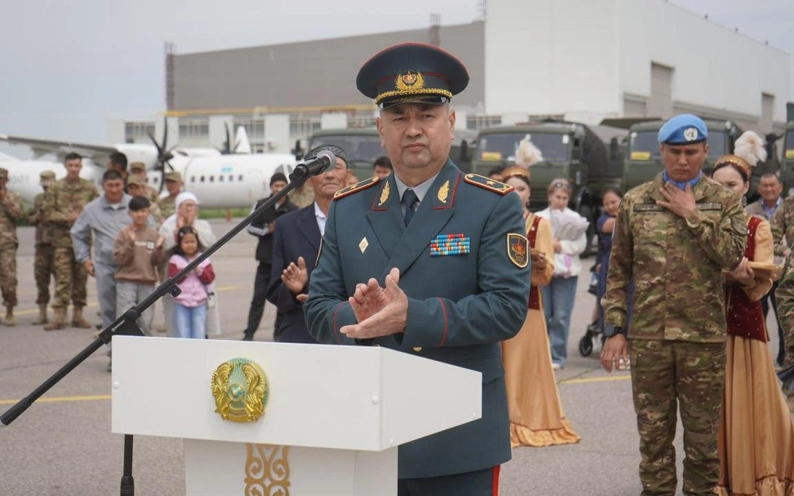 Второй контингент казахстанских миротворцев вернулся с Голанских высот в Алматы
