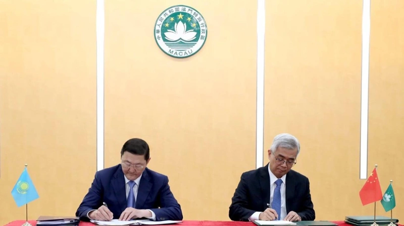 Kazakhstan and Macau agree on extradition and transfer of convicted persons