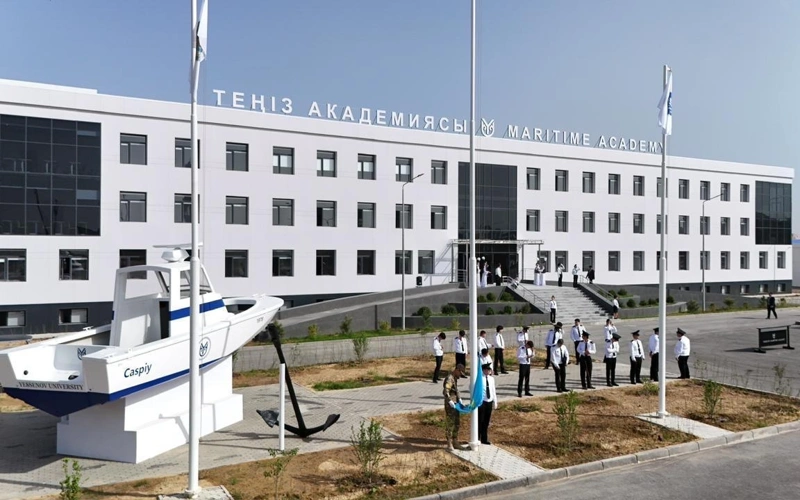 Ақтауда теңіз академиясының жаңа ғимараты ашылды