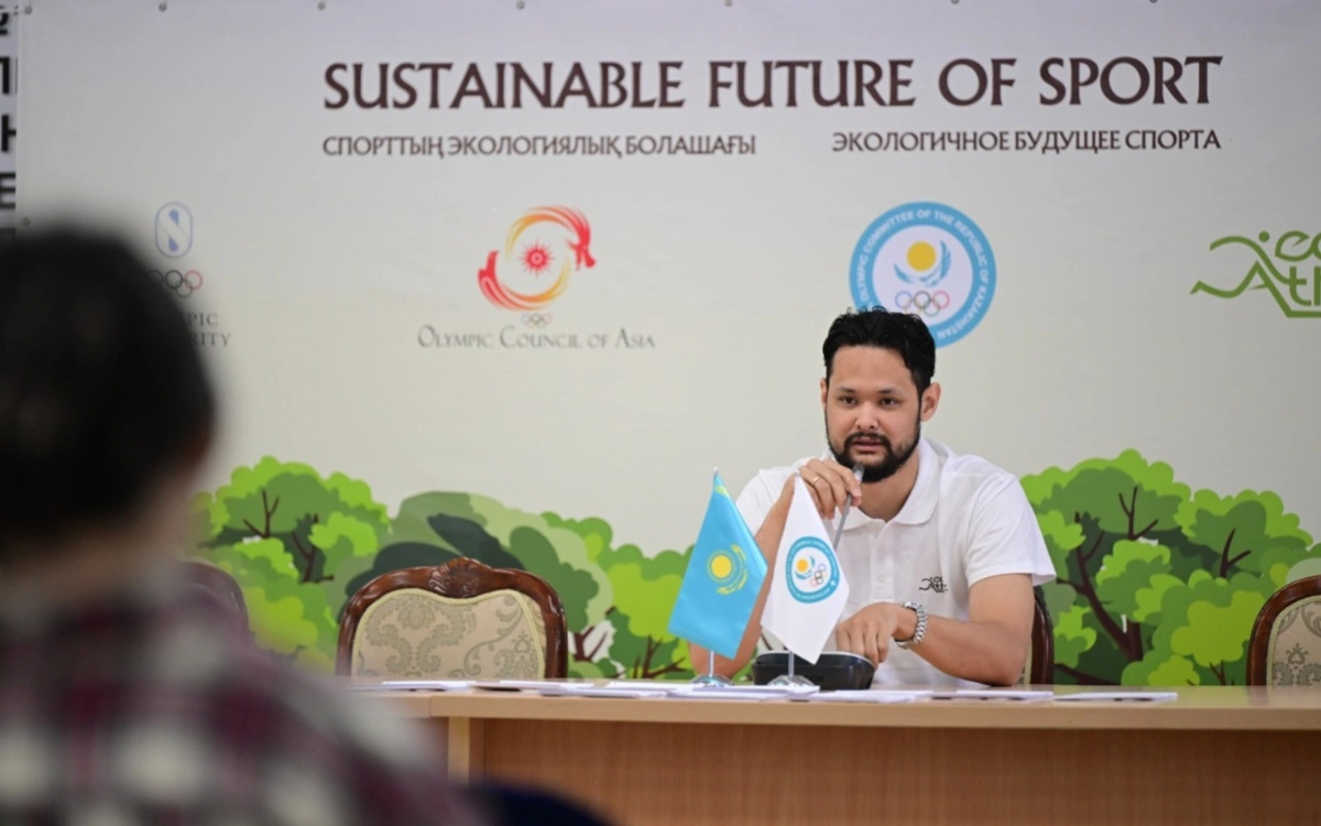Қазақстан ҰОК Eco Athlete жобасы аясында үшінші экологиялық акциясын өткізді