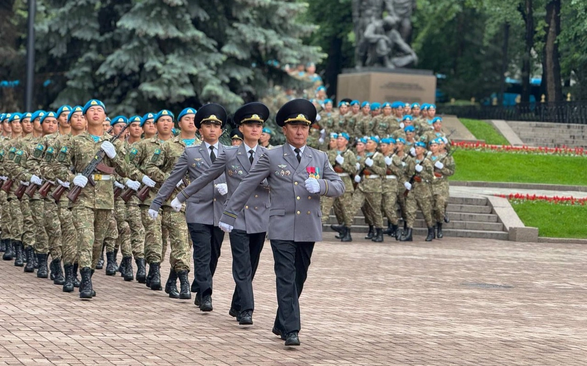 Военнослужащие весеннего призыва СГО РК приняли военную присягу