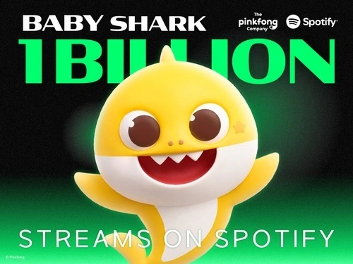 Baby Shark, Spotify 