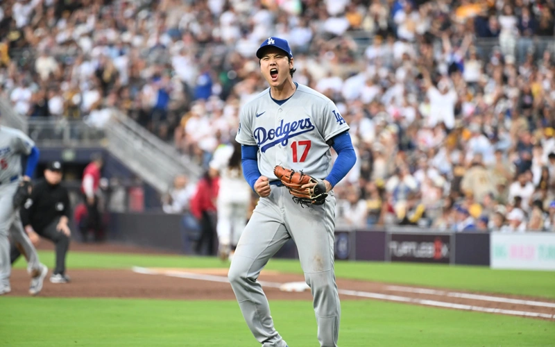 Los Angeles Dodgers star Shohei Ohtani 