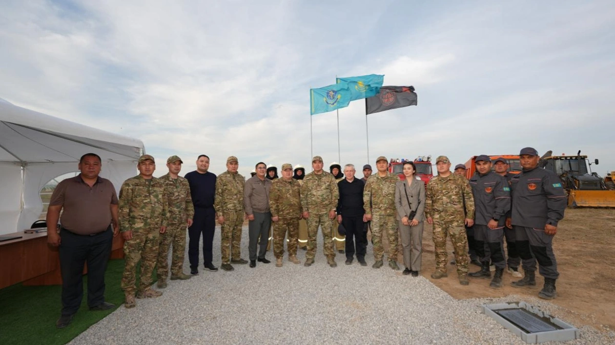 Түркістан облысында төтенше жағдай резервіне арналған база бой көтереді