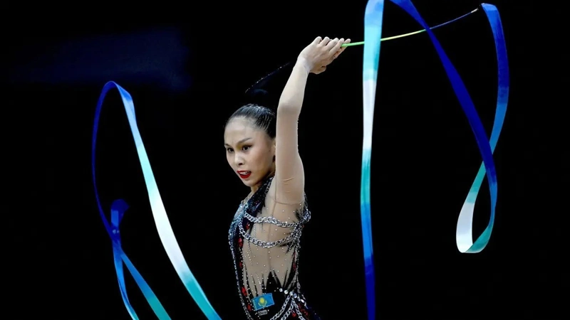 Aibota Yertaikyzy wins silver at Asian Rhythmic Gymnastics Championships