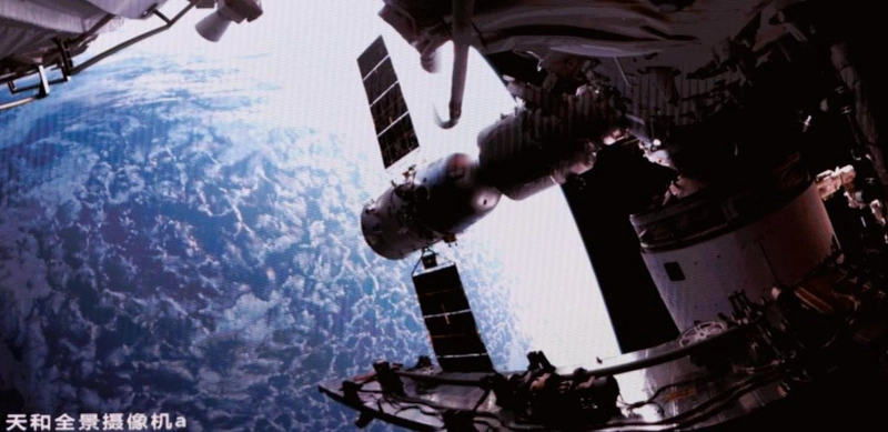 China’s Shenzhou-23 successfully docks with Tiangong space station