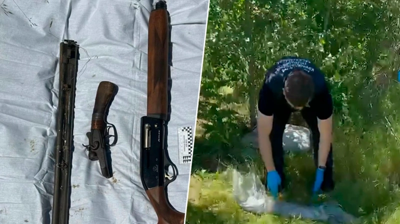 Алматыда Қаңтар кезінде ұрланған қару табылды