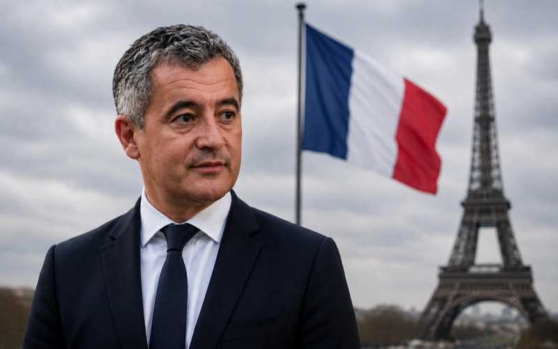 French Justice Minister Gérald Darmanin 