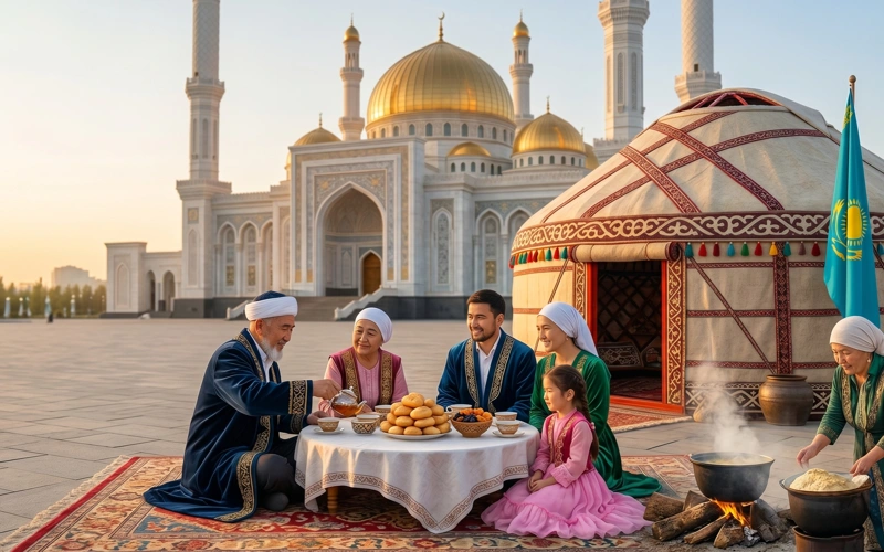 Курбан айт празднуют казахстанцы