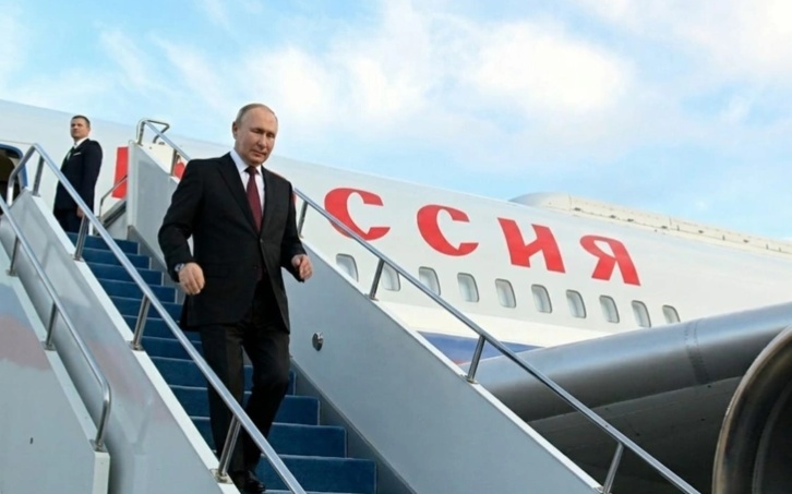 Putin arrives in Astana for state visit Putin arrives in Astana for state visit