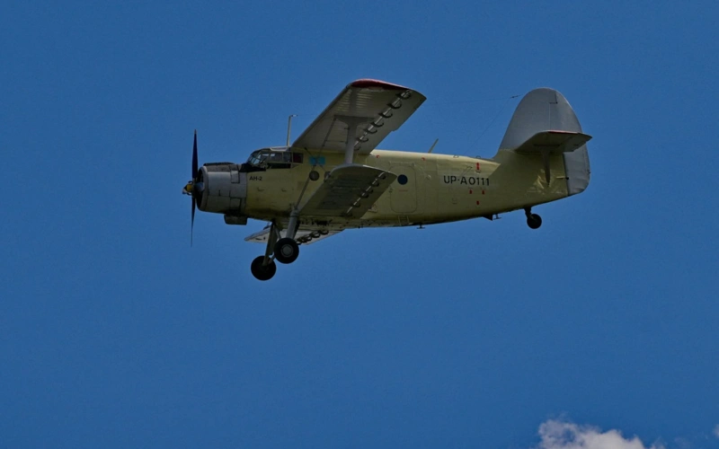 Самолет Ан-2 упал в Павлодарской области