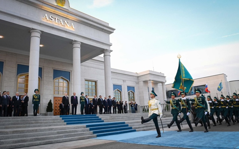 Putin, Astana