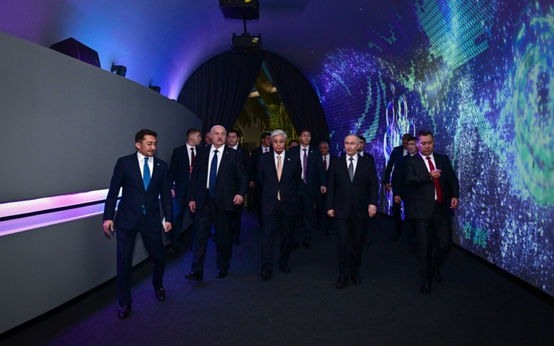 EAEU member states&rsquo; leaders visit Eurasian Economic Forum exhibition