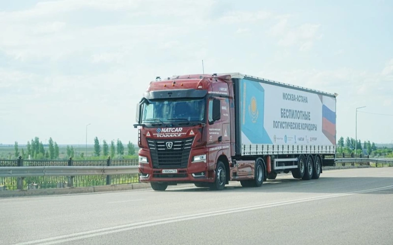 Kazakhstan, Russia launch first cross-border autonomous freight route